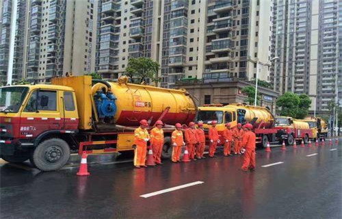 华容市政管道清淤